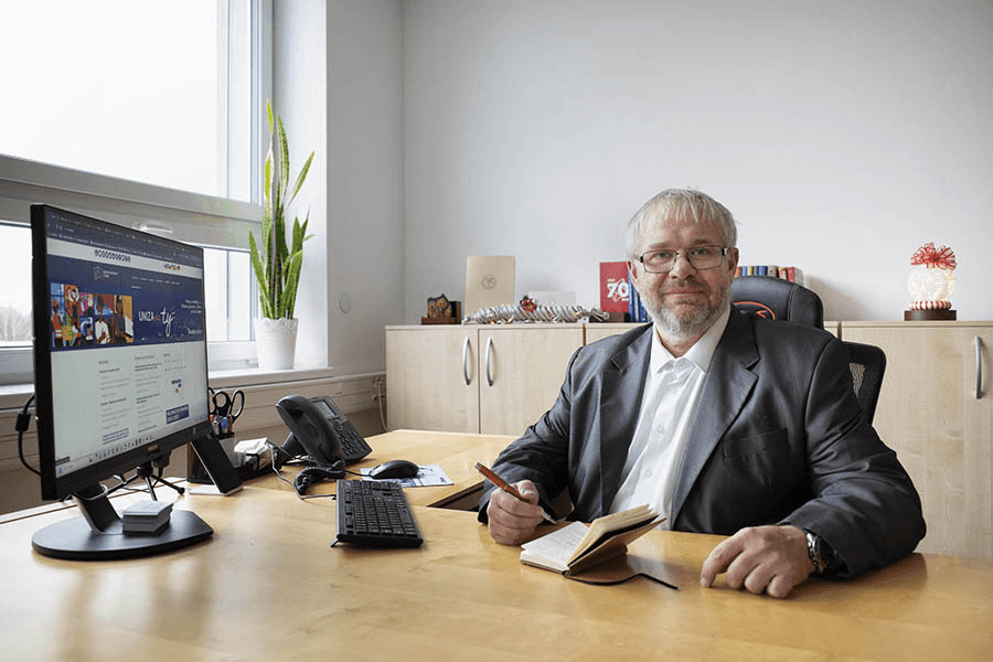 Prof. Branislav Hadzima in office